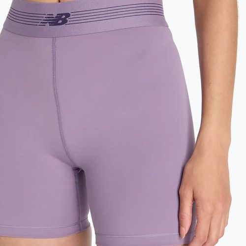 Női rövidnadrág New Balance AC Fitted 5" candied violet