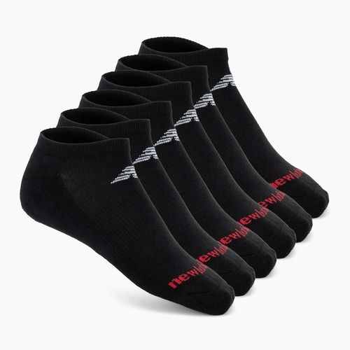 Zokni New Balance Everyday No Show 6 pairs black/white