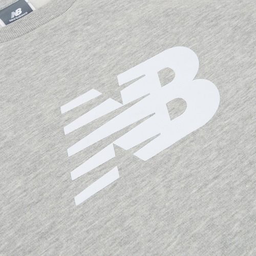Férfi pulóver New Balance Sport Core Brushed Crew reflection/white/light arctic grey