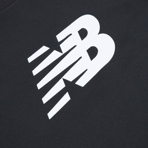 Férfi pulóver New Balance Sport Core Brushed Crew black/white