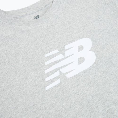 Női póló New Balance Sport Jersey Relaxed Logo reflection/white/light arctic grey