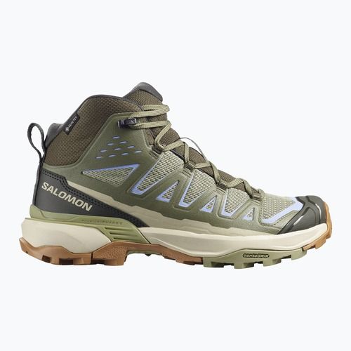 Női túrabakancs Salomon X Ultra 360 Edge Mid GTX tea/deep lichen green
