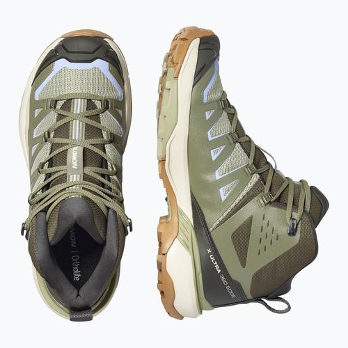 Női túrabakancs Salomon X Ultra 360 Edge Mid GTX tea/deep lichen green