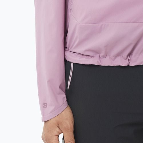 Női szélálló dzseki Salomon Outwind Full Zip valerian