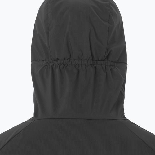 Férfi szélálló dzseki Salomon Outwind Full Zip mélyfekete
