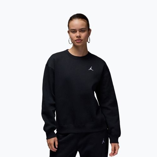 Női pulóver Jordan Brooklyn Fleece black/white