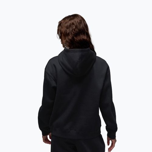 Női pulóver Nike Jordan Brooklyn Fleece Hoodie black/white