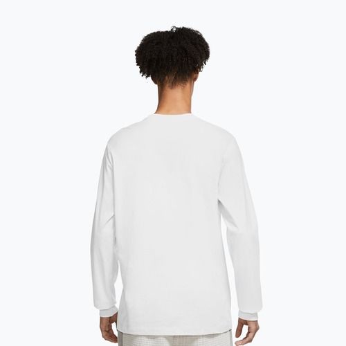 Férfi hosszú ujjú póló Nike Sportswear Club white/black