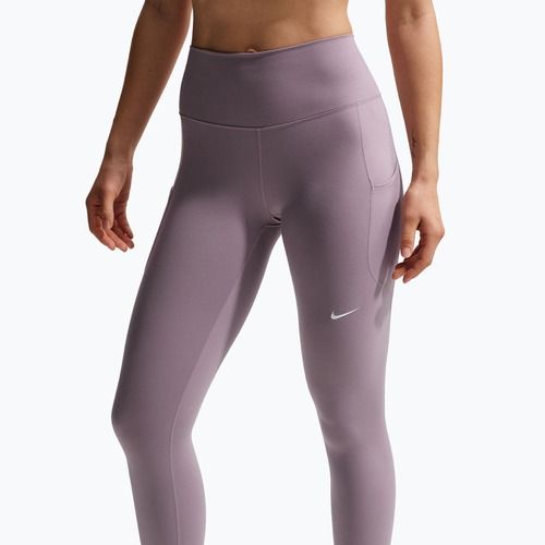 Női edző leggings Nike One High-Waisted 7/8 light violet ore/white