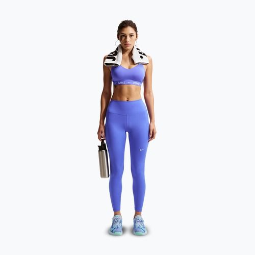 Női edző leggings Nike One High-Waisted 7/8 sapphire/white