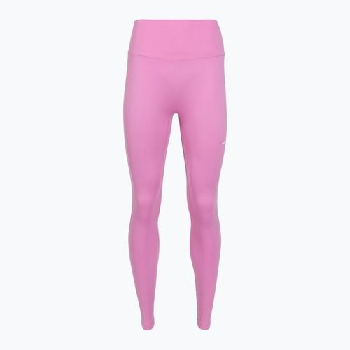 Női edző leggings Nike One High-Waisted 7/8 light magenta/white