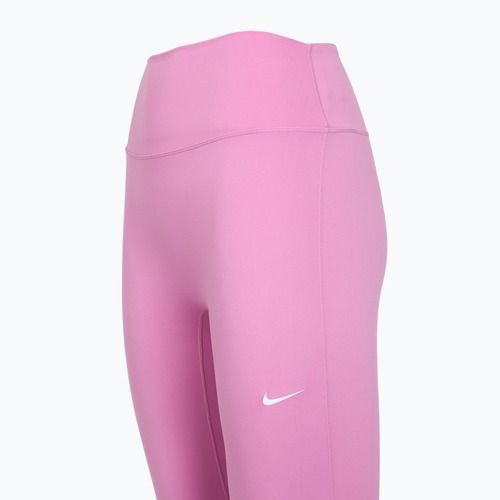 Női edző leggings Nike One High-Waisted 7/8 light magenta/white
