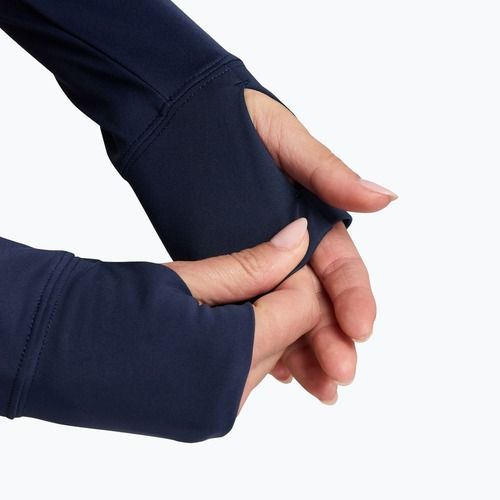 Női hosszú ujjú edzőfelső Nike Pro 365 Dri-Fit midnight navy/white