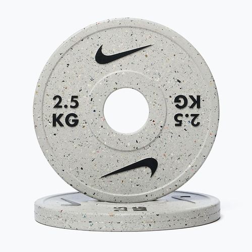 Terhelés Nike Strength Grind Change Plates 2 x 2,5 kg wolf grey
