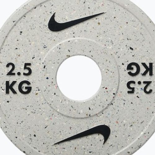 Terhelés Nike Strength Grind Change Plates 2 x 2,5 kg wolf grey
