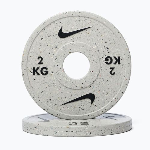 Terhelés Nike Strength Grind Change Plates 2 x 2 kg wolf grey