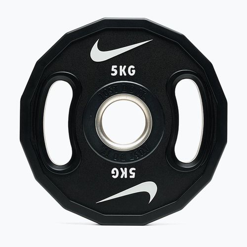 Terhelés Nike Strength Pro Urethane Plates 2 x 5 kg black/white
