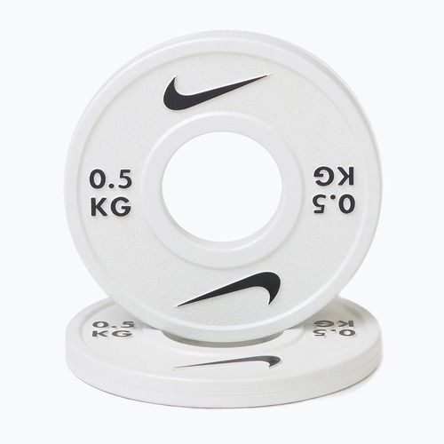Terhelés Nike Strength Change Plates 2 x 0,5 kg white/black