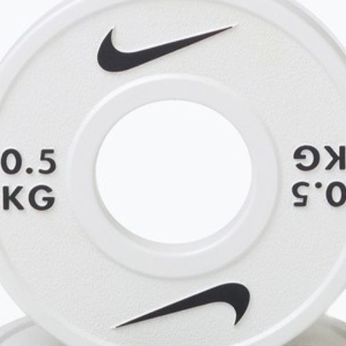 Terhelés Nike Strength Change Plates 2 x 0,5 kg white/black