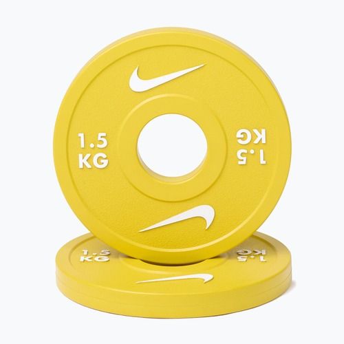 Terhelés Nike Strength Change Plates 2 x 1,5 kg yellow/white