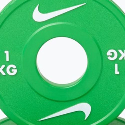 Terhelés Nike Strength Change Plates 2 x 1 kg green/white
