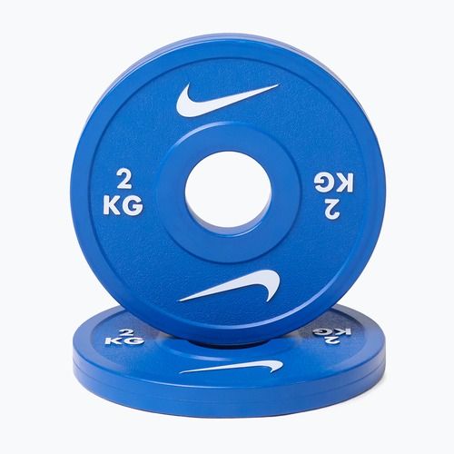 Terhelés Nike Strength Change Plates 2 x 2 kg blue/white