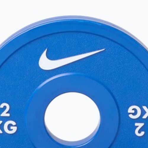 Terhelés Nike Strength Change Plates 2 x 2 kg blue/white