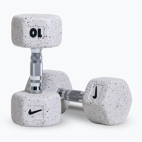 Súlyzók Nike Strength Grind Hex Dumbbell 2 x 10 kg wolf grey