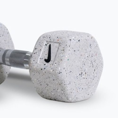 Súlyzók Nike Strength Grind Hex Dumbbell 2 x 10 kg wolf grey