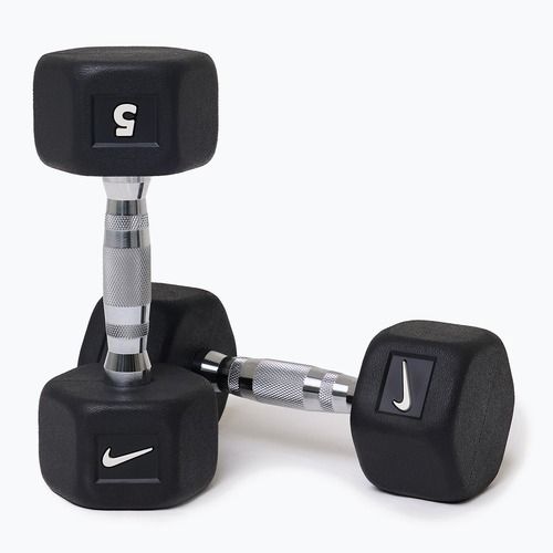 Súlyzók Nike Strength Hex Dumbbell 2 x 5 kg black/white