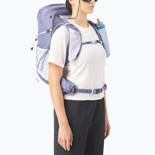 Női túrahátizsák Salomon Aerotrek 28 l heron/cosmic sky/white