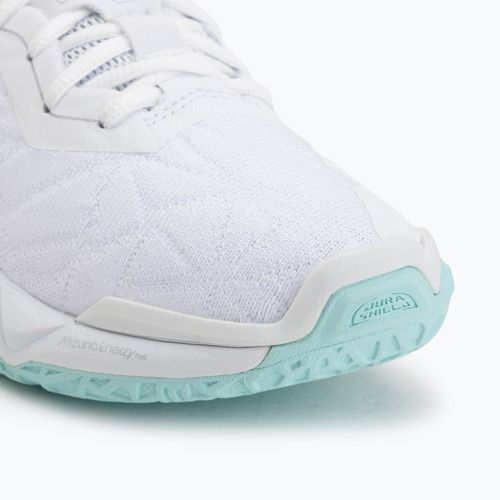 Női kézilabda cipő Mizuno Wave Stealth Neo 2 white/blue tint