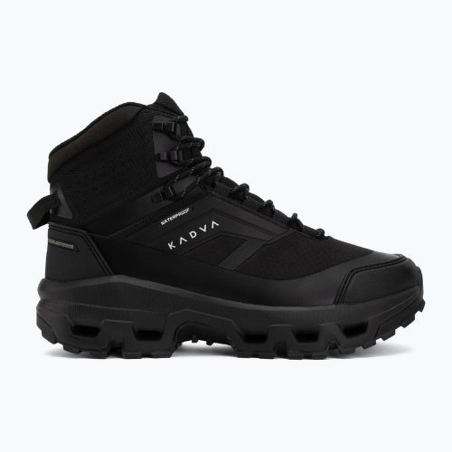 Férfi KADVA Obsidian Mid WP túracipő fekete