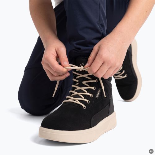 Gyerek barefoot cipők KADVA SPLAYON JR Black