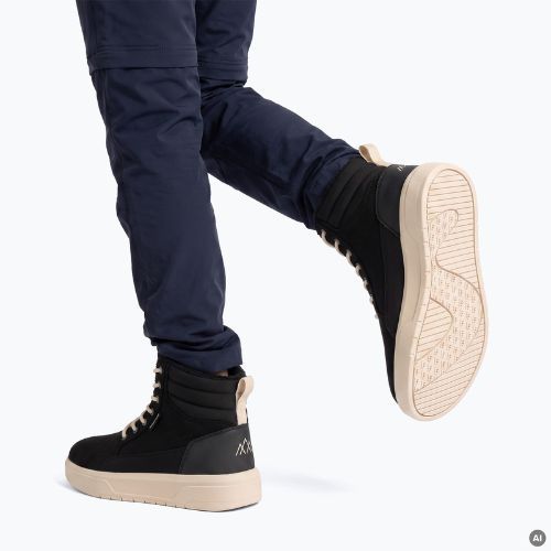 Gyerek barefoot cipők KADVA SPLAYON JR Black