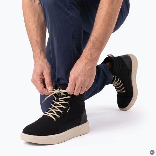 Férfi barefoot cipők KADVA SPLAYON Black
