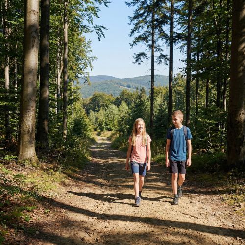 Gyerek trekking póló KADVA TrailCore breathable pink