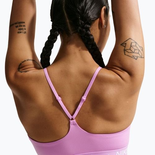 Edzőmelltartó Nike Dri-Fit Indy Light Support light magenta/light magenta/white
