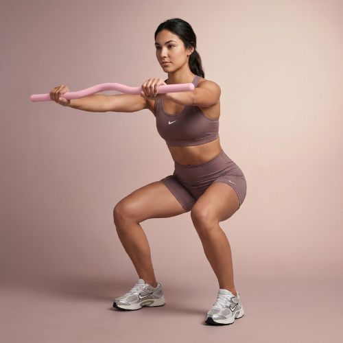 Hajlított rúd XTREXO SCULPT 90 cm rózsaszín