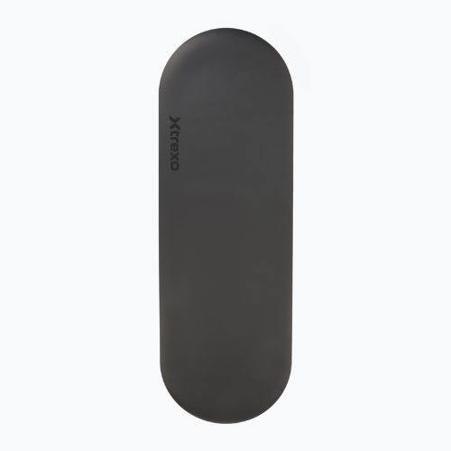 Gyakorló és jógaszőnyeg XTREXO SCULPT rounded 183 x 61 cm black