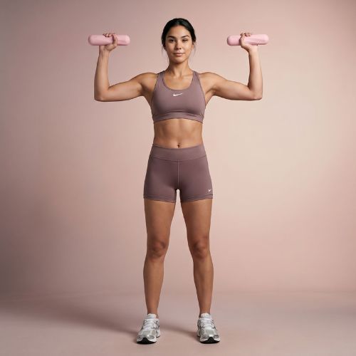 Súlyzókészlet XTREXO SCULPT 2 x 2 kg rózsaszín