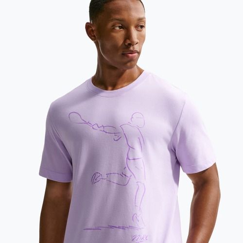Férfi teniszpóló Nike Court Dri-Fit violet mist