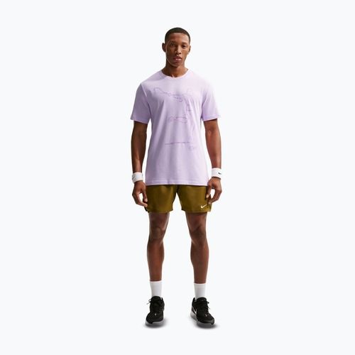 Férfi teniszpóló Nike Court Dri-Fit violet mist