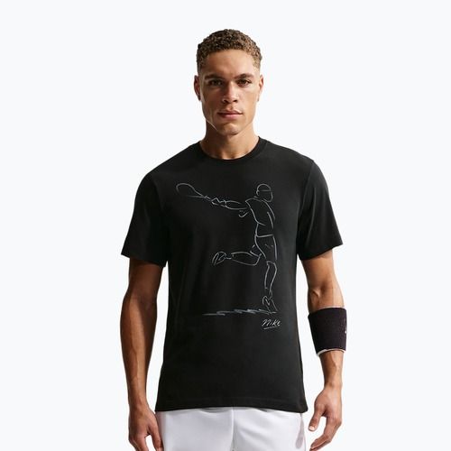 Férfi teniszpóló Nike Court Dri-Fit black
