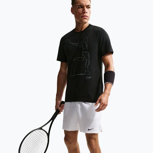 Férfi teniszpóló Nike Court Dri-Fit black