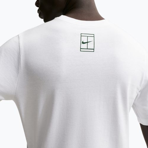Férfi teniszpóló Nike Court Love white