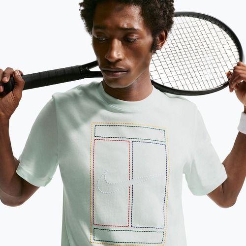 Férfi póló Nike Court Heritage barely green