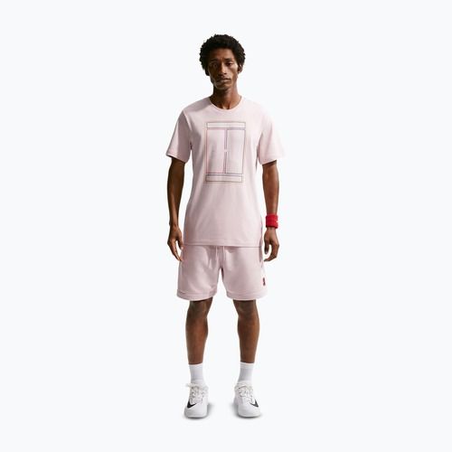 Férfi póló Nike Court Heritage silt red