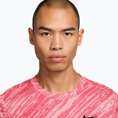 Férfi teniszpóló Nike Court Dri-Fit Victory Print pink foam/black