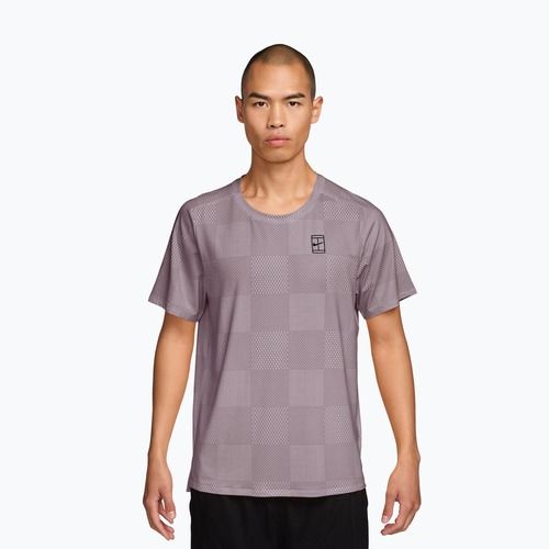 Férfi teniszpóló Nike Court Dri-Fit Advantage Print light violet ore/black
